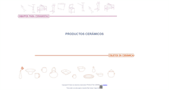 Desktop Screenshot of productosceramicos.com