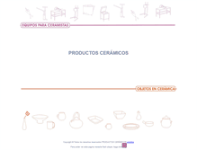 Tablet Screenshot of productosceramicos.com